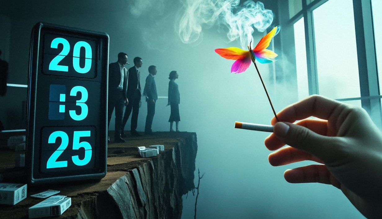 烟雾中的二十年：一个被尼古丁绑架的人生账本